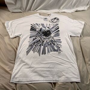 Billionaire Boys Club BB Explode Short Sleeve Tee White 100% Cotton NWT Large